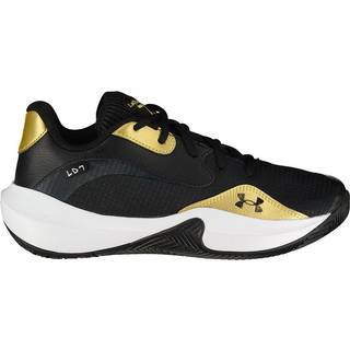 Under Armour Lockdown 7 Low Unisex Basketball Shoes Black / Metallic Gold / Black 47