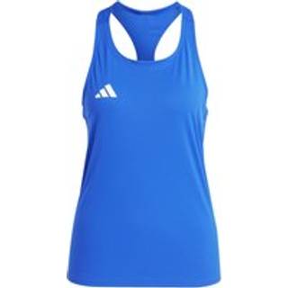 adidas Adizero Essentials Løbetanktop Dame XS - Let, Åndbar & Reflekterende Blå
