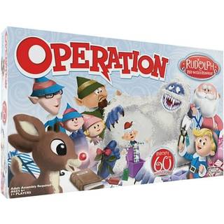 Betjening: Rudolph the Red Nosed Reindeer 60 -års jubilæum Board Game Classic Electronic Fjern objekterne, eller få summer -spillet med Bumble th