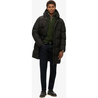 Superdry Sports Padded Mid Jacket Black
