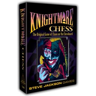 Knightmare Chess kortspil til to spillere - 158 kort (Knightmare Chess 2) af Steve Jackson Games - Alder 10+ - 120 minutters spilletid