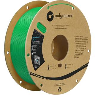 Polymaker High Speed ???la Pro Filament 1,75 mm Gr?n Polysonic PLA Pro 3D Printer Filament 1 kg - St?rkere hurtigtryksfilament kompatibel med de