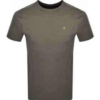 Farah Farah Brown Danny Short Sleeve T-Shirt