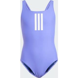 3-Stripes Kids badedragt - Cobalt Blue / White - 164
