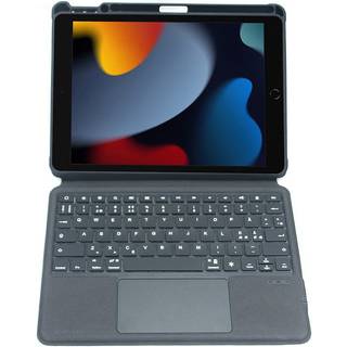 4Smarts Tastatur Cover til iPad 11" (2025) / iPad 10.9" (2024/2022) Solid Pro Nordisk Layout - Sort