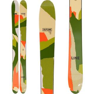 Line Outline Freeride Ski (Grøn)