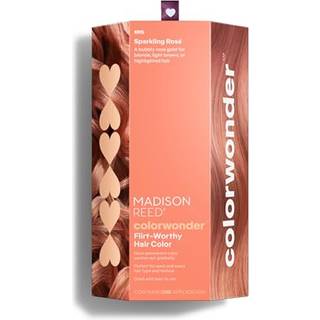 Madison Reed colorwonder demi-permanent hårfarve, Sparkling Rosé 8RG Rose Gold, ammoniakfri, ikke testet på dyr, hjemmefarvning