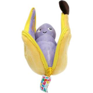 Les d? Gingos Flipetz Poppet Fjärilen Plushie-Vändbar banan till fjäril 2-i-1 Soft Toy 9,5 tum barn Transformerar plyschleksak Söt samlarbara fyl