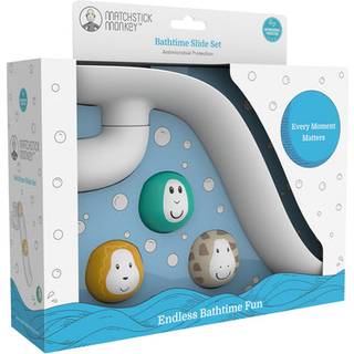 Matchstick Monkey Endless Bathtime Fun Slide Set legetøjssæt til badekar Pink 1 stk. - 1 stk.