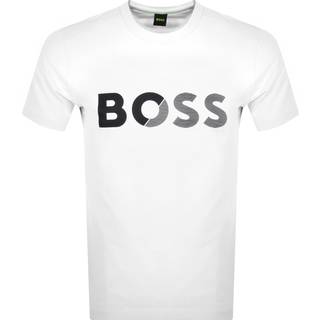 BOSS Split T-Shirt, White - XXL