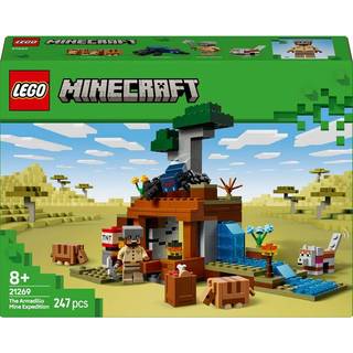 LEGO Minecraft Bæltedyrs-mineekspeditionen 21269 (På lager i butik)