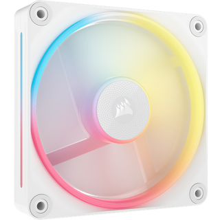 Corsair iCUE LINK LX120-R - Kabinet køler - 120mm - Hvid - 66 dBA