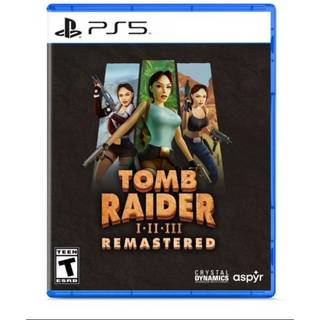 Tomb Raider I -III Remastered med hovedrollen Lara Croft - PlayStation 5