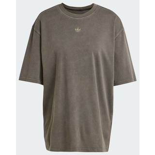 Washed Oversized T-shirt - smokey grey - XS