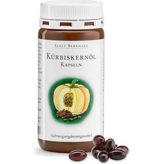 Krauterhaus Sanct Bernhard - Græskarfrøolie 500 mg (150 kapsler)