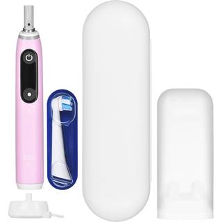 Oral-B iO6 elektrisk tandbørste med 5 tilstande, Bluetooth og indbygget timer - Pink