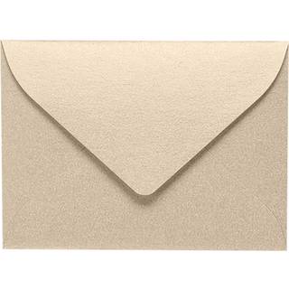 Luxpaper #17 mini -konvolutter | 2 11/16 """" x 3 11/16 """" | Taupe Metallic | 80 lb. Tekst | 50 Antal