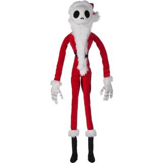Disney Store Official The Nightmare Before Christmas Plush Collection - Santa Jack - Detaljeret design - Unik gave til fans og børn - Fejr Tim Bu