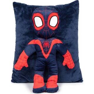 Jay Franco Marvel Spidey & hans fantastiske venner Miles Morales 3d Snuggle Pillow - Super Soft Plush Pillow - M?les 15 tommer