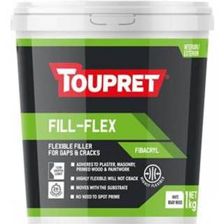 Toupret Fibacryl Fill-Flex 1 kg Klarblandet Indendørs/Udendørs Spartelmasse
