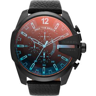 Diesel DZ4323 Mega Chief Chronograph Black Strap Watch - W11212