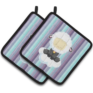 """"Carolines Treasures BB6875PTHD F?r p? sky Par grydelapper 7,5 x 7,5"""""""" Multicolor""""