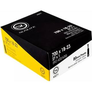 Sunlite Standard Presta-ventilr?r 700 x 18-23 (27 x 1) / 80 mm sort