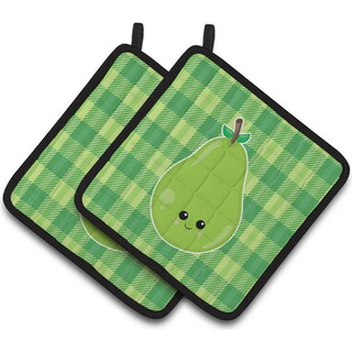 """"Caroline's Treasures BB6986PTHD P?reansigt Par grydelapper 7,5 x 7,5"""""""" Multicolor""""