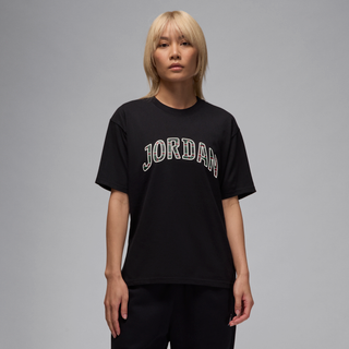 Jordan-T-shirt med grafik til kvinder - sort - S (EU 36-38)