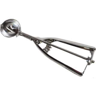 Fox Run Ice Cream/Cookie Dough Scoop 1-7/8-tommer Metallic