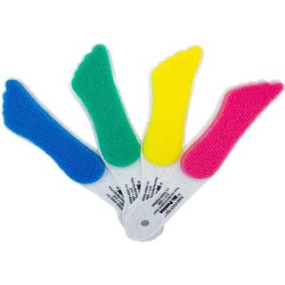 Mr. Pimpsten Dobbeltsidet fodfil assorteret farve