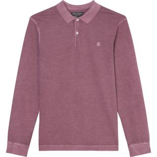 Marc O'Polo Herren Polo-Shirt rosa meliert