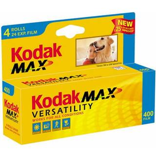 Kodak GC135-24-4H Gold Max 400 Speed ???4 Exposure 35mm Film-4 Pack