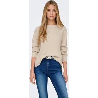 ONLY Onlluna Ls O-neck Pullover Knt Birch M