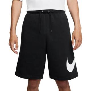 Nike Nike Black Club Fleece Graphic Print Shorts
