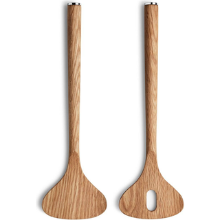 Georg Jensen ALFREDO salatsæt - Egetræ