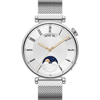 Riversong Smartwatch GLOW med 1,32" AMOLED-skærm i høj opløsning og IP68 - Sølv