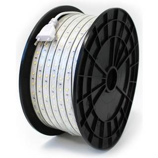25m Arbejdslys 230V LED strip - IP65, 60 LED/m, 5W/m, 500 lm/m - Kulør : Neutral
