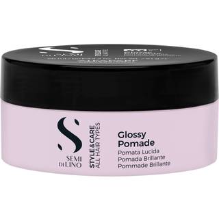 Alfaparf Milano Semi di Lino Style&Care Glossy Pomade Vokspomade som giver hold der kan arbejdes med igen med stor glanseffekt 100 ml - 100 ml