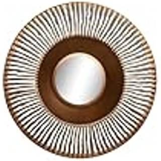 Vægspejl Home ESPRIT Kobber 50 x 6,5 x 50 cm