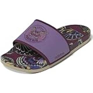 Adilette Comfort badesandaler - Purple / Warm Vanilla / Warm Vanilla - 37