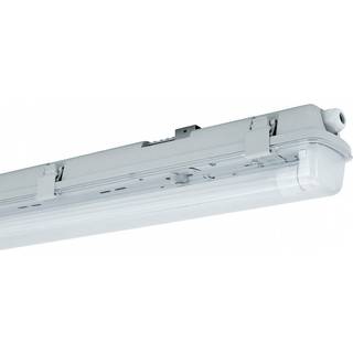 Limea H LED armatur G13 - Vandtæt, 1x150, 250V, IP65, 1600x75x90 mm, Grå, Uden lyskilde