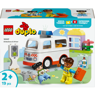 LEGO DUPLO Ambulance og fører 10447 (På lager i butik)