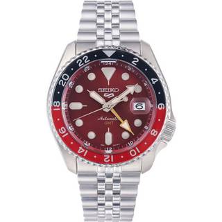 Seiko 5 Sports Automatic GMT Red Herreur