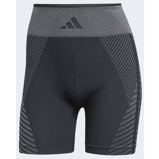 Knitted Training 5" tights - Black / Grey Six - L