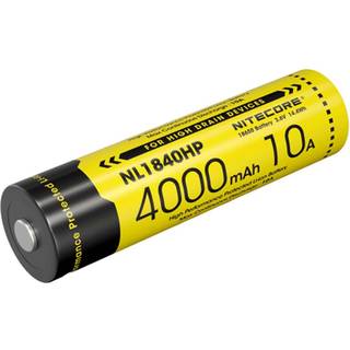 Nitecore NL1840HP Li-ion 18650 Batteri - 4000mAh, 3.6V, Max 10A