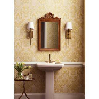 Rifle Paper Co. Wallpaper Pineapple Damask RF7481