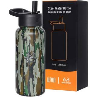 Wildkin Realtree Original 32oz børn Vandflaske-Lækagefast vakuumisoleret holdbar let rensning