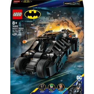 LEGO Batman med Tumbler mod Two-Face og The Joker