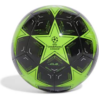adidas Unisex-Adult UCL Club Soccer Ball Solar Gr?n/Sort/Hvid 5